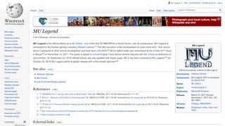 
                            11. MU Legend - Wikipedia