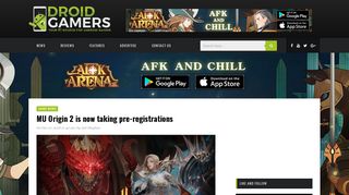 
                            10. MU Origin 2 is now taking pre-registrations - Droid Gamers