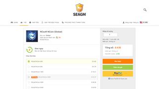 
                            9. Mua NCsoft NCoin (Global) giá rẻ trên mạng | SEA Gamer Mall