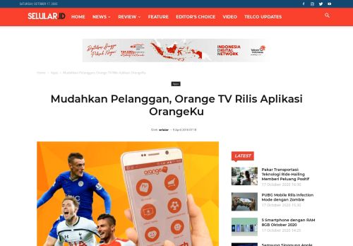 
                            2. Mudahkan Pelanggan, Orange TV Rilis Aplikasi OrangeKu - Selular.ID