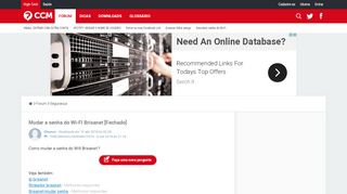 
                            9. Mudar a senha do Wi-FI Brisanet - CCM