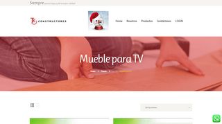 
                            10. Mueble para TV – Teka Constructores