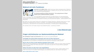 
                            12. muenster.de - Webmail