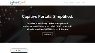 
                            10. MuftWiFi Captive Portal | WiFi Hotspot Software, Simplified.