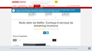 
                            10. Muito além da Netflix: Conheça 9 serviços de streaming incomuns ...