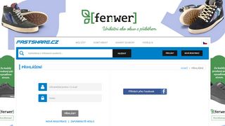 
                            1. Můj účet - FastShare.cz