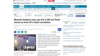 
                            12. Mukesh Ambani may use his 5,100 Jio Point stores to kick ...