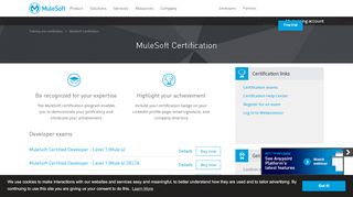 
                            12. MuleSoft Certification - Training and certification