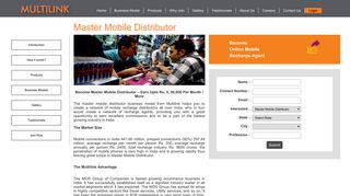 
                            4. Mulilinkworld.com | Become A Master Mobile Distributor ... - Multilink