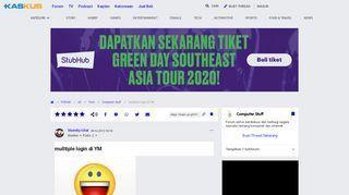
                            12. mulltiple login di YM | KASKUS