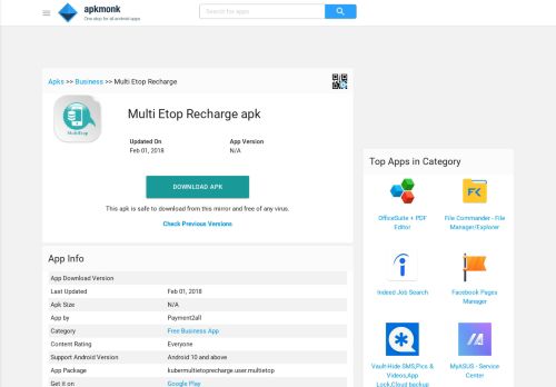 
                            7. Multi Etop Recharge Apk Download latest version ... - APKMonk