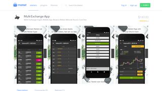 
                            3. Multi-exchange-app - Ionic Marketplace