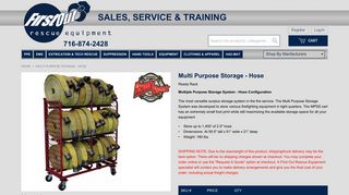 
                            12. Multi Purpose Storage - Hose - First Out Rescue