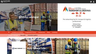 
                            12. Multi Service Tolls - Exhibitor catalogue / Transport & Logistics 2017 ...