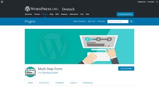 
                            2. Multi Step Form | WordPress.org