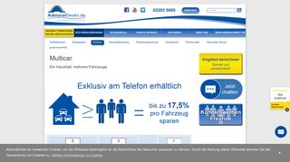 
                            5. Multicar-Rabatt: Ein Haushalt, mehrere Fahrzeuge | AdmiralDirekt.de