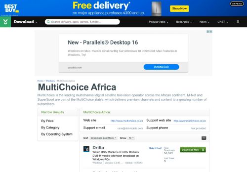 
                            5. MultiChoice Africa - Download.com