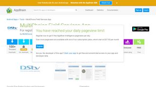 
                            4. MultiChoice Field Services App - Android app on AppBrain