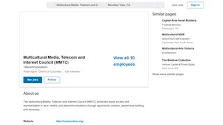 
                            13. Multicultural Media, Telecom and Internet Council (MMTC) | LinkedIn