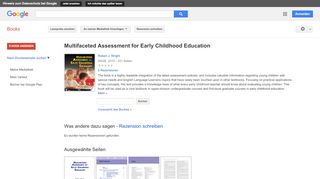 
                            7. Multifaceted Assessment for Early Childhood Education