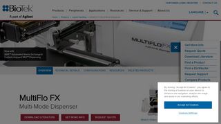 
                            11. MultiFlo FX Microplate Dispenser - Overview - BioTek Instruments