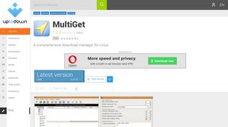 
                            12. MultiGet 1.2.0 for Ubuntu - Download