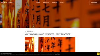 
                            13. Multilingual Jimdo websites - best practice - Official website