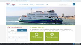 
                            1. Multilink Passes - Wightlink Ferries IOW