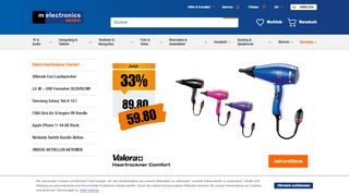 
                            1. Multimedia Online Shop Schweiz - melectronics.ch