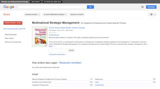 
                            11. Multinational Strategic Management: An Integrative Entrepreneurial ...