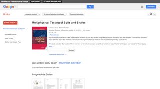 
                            11. Multiphysical Testing of Soils and Shales