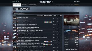 
                            12. Multiplayer - Battlelog / Battlefield 4