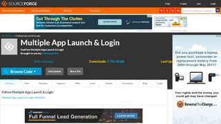 
                            13. Multiple App Launch & Login download | SourceForge.net