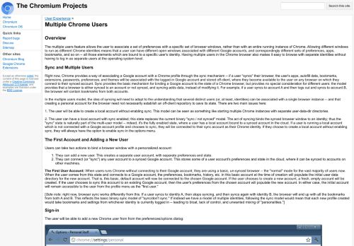 
                            13. Multiple Chrome Users - The Chromium Projects