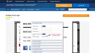 
                            6. Multiple Social Login, by codextension - Joomla Extension Directory