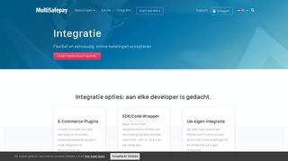 
                            10. Multisafepay: Integratie informatie voor developers