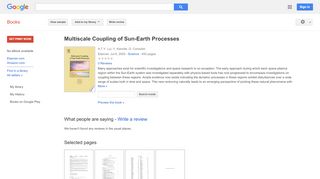 
                            11. Multiscale Coupling of Sun-Earth Processes - Google Books Result