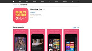 
                            12. Multishow Play na App Store - iTunes - Apple