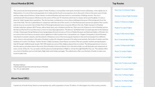 
                            11. Mumbai to Seoul Korean Air Flights, Fare, Status & Time Schedule ...