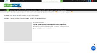 
                            7. Mumbai Underworld Ibibo Game. Mumbai Underworld | Latest ...