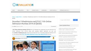 
                            8. {mumbai.11thadmission.net} FYJC 11th Online Admission Mumbai ...