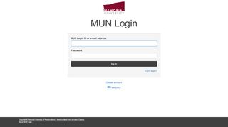 
                            3. MUN Login