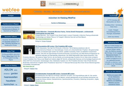 
                            12. münchen - Katalog WebFee