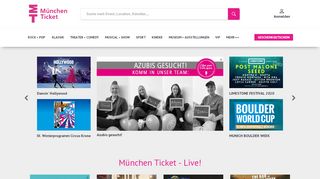 
                            5. München Ticket - Deine Tickets für München
