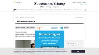 
                            9. Münchner Kammerspiele - aktuelle Themen & Nachrichten ...