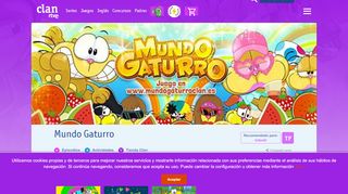 
                            7. Mundo Gaturro - Vídeos y juegos de Clan TV - RTVE.es