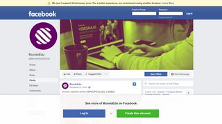 
                            4. MundoEdu - Posts | Facebook