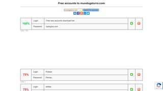 
                            11. mundogaturro.com - free accounts, logins and passwords