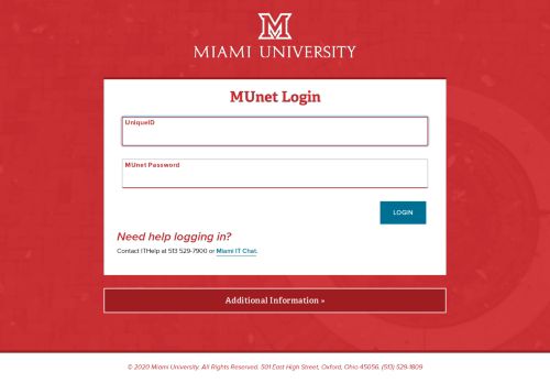 
                            2. MUnet Login - CAS – Central Authentication Service