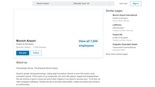 
                            11. Munich Airport | LinkedIn